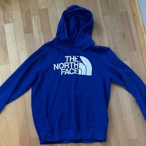 The North Face Royal Blue Pullover Hoodie LG